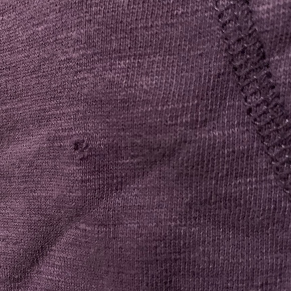 TOMMY HILFIGER Plum Collared Sweater w/ Pocket - Picture 2 of 5